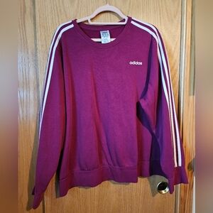 Adidas Burgundy Sweatshirt- Size 3X Women's